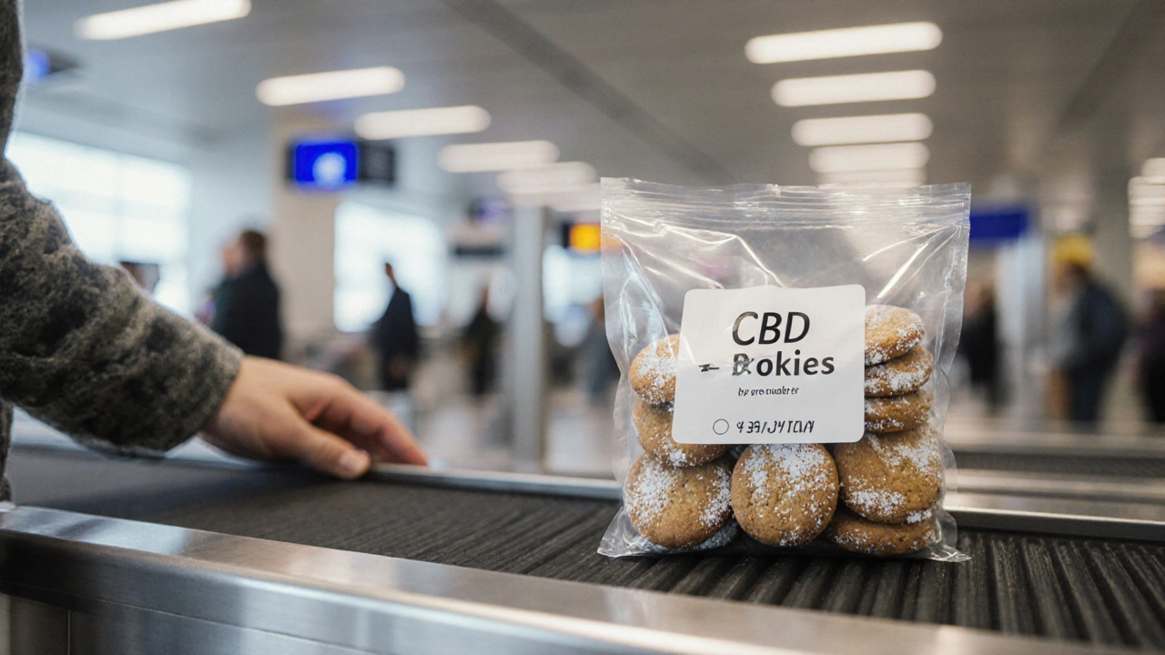 Létání s CBD sušenkami: Co musíte vědět před nástupem