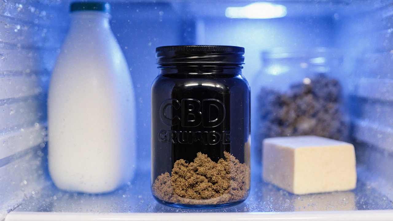 Jak dlouho vydrží CBD crumble v lednici?