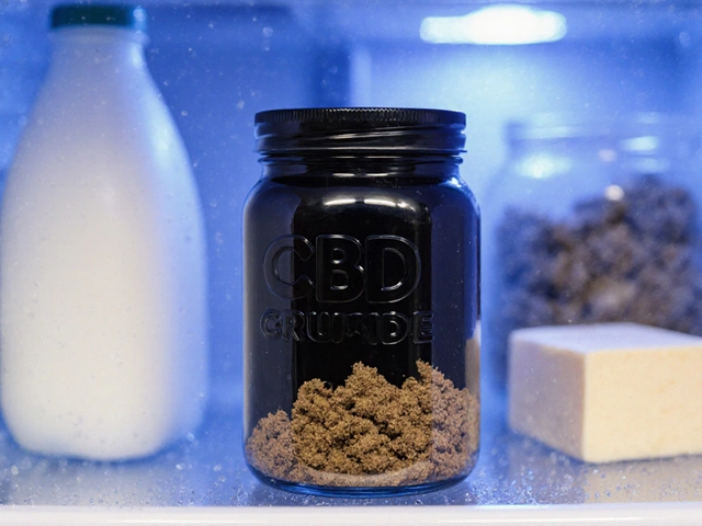 Jak dlouho vydrží CBD crumble v lednici?