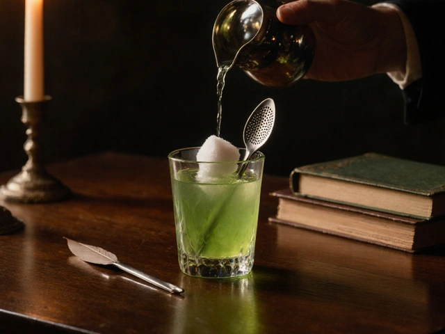 Jak se absint podává nejlépe?