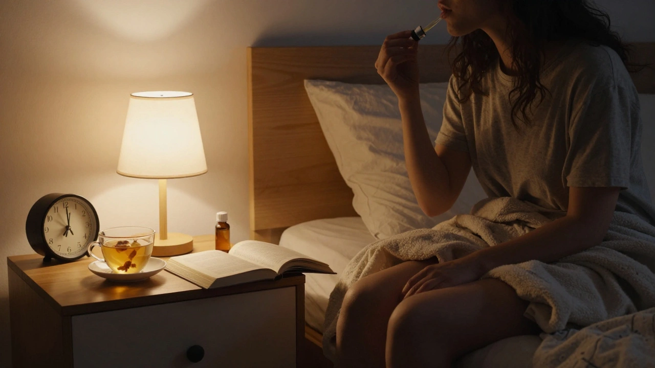 Kdy před spaním vzít CBN? Praktický návod na optimální dávku a časování