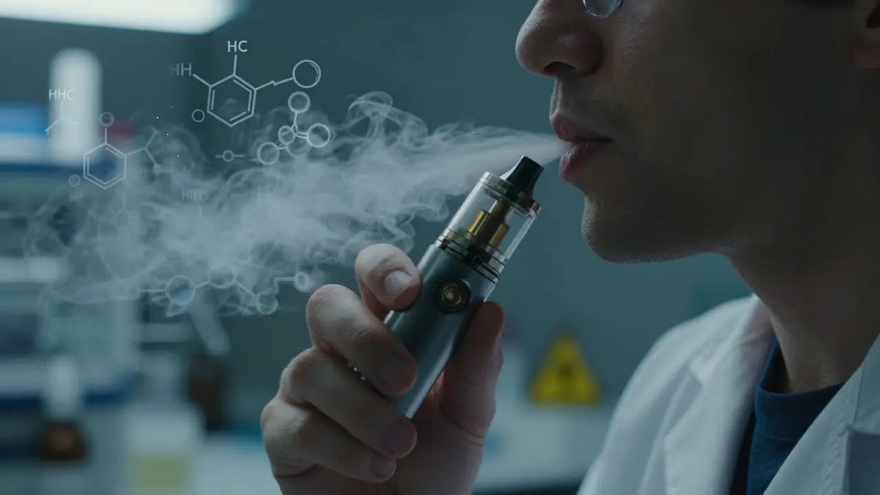 Je HHC škodlivé pro plicy?