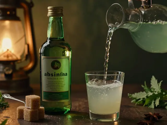 Je absint nejsilnější alkohol?