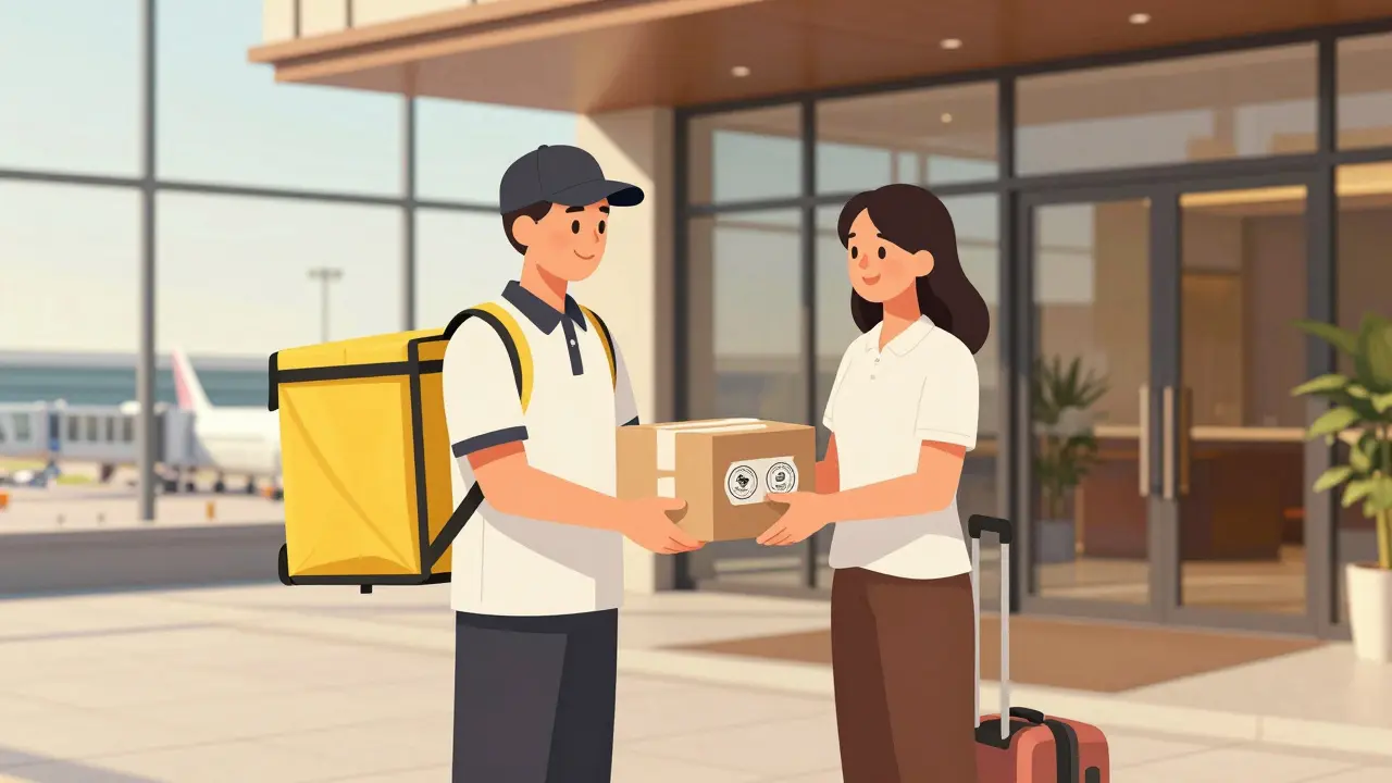 Bezpečná alternativa k přepravě CBD prostřednictvím kurýrských služeb.