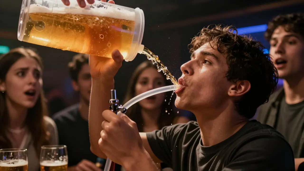 Dostanou vás piva na bongu větší opilost než běžné pivo?