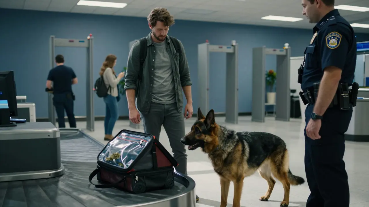 Můžete si vzít CBD květ na palubou? Úplná příručka pro cestovatele s H4CBD a TSA