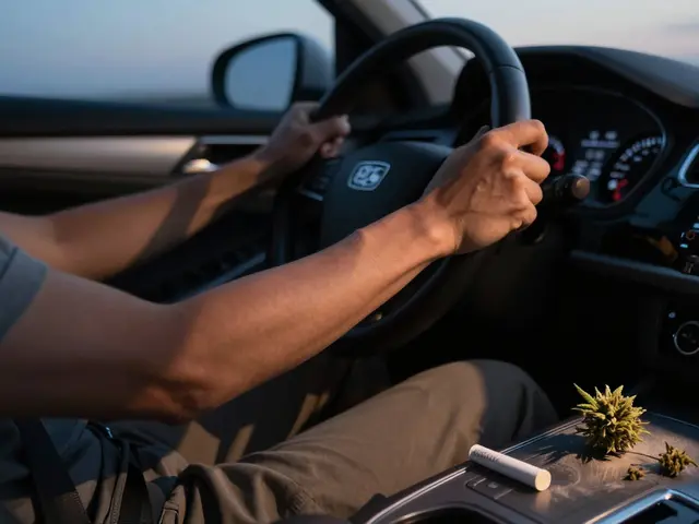 Můžete řídit po vypálení konopné květiny?