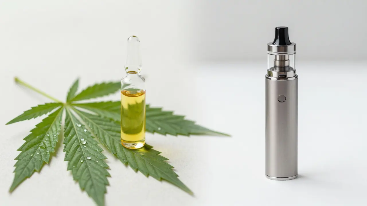 CBD a Vape: Jaký je rozdíl? Vysvětlujeme rozdíly mezi látkou a zařízením