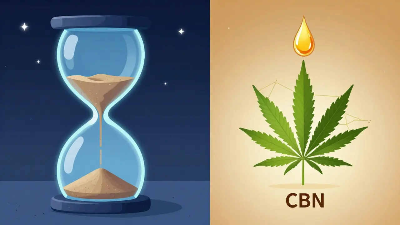 Je CBN jako melatonin? Rozdíl v účincích, dávkování a bezpečnosti