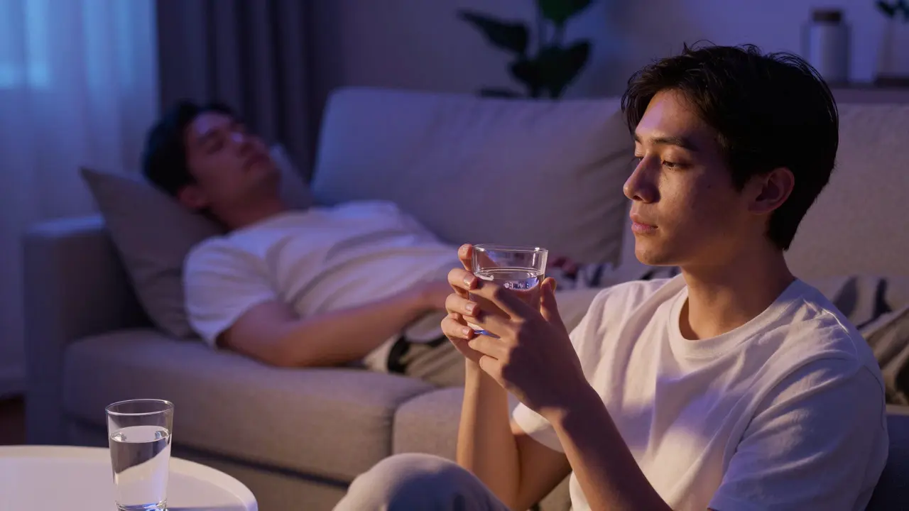 Kontrast mezi mírnou relaxací a intenzivní sedací účinností