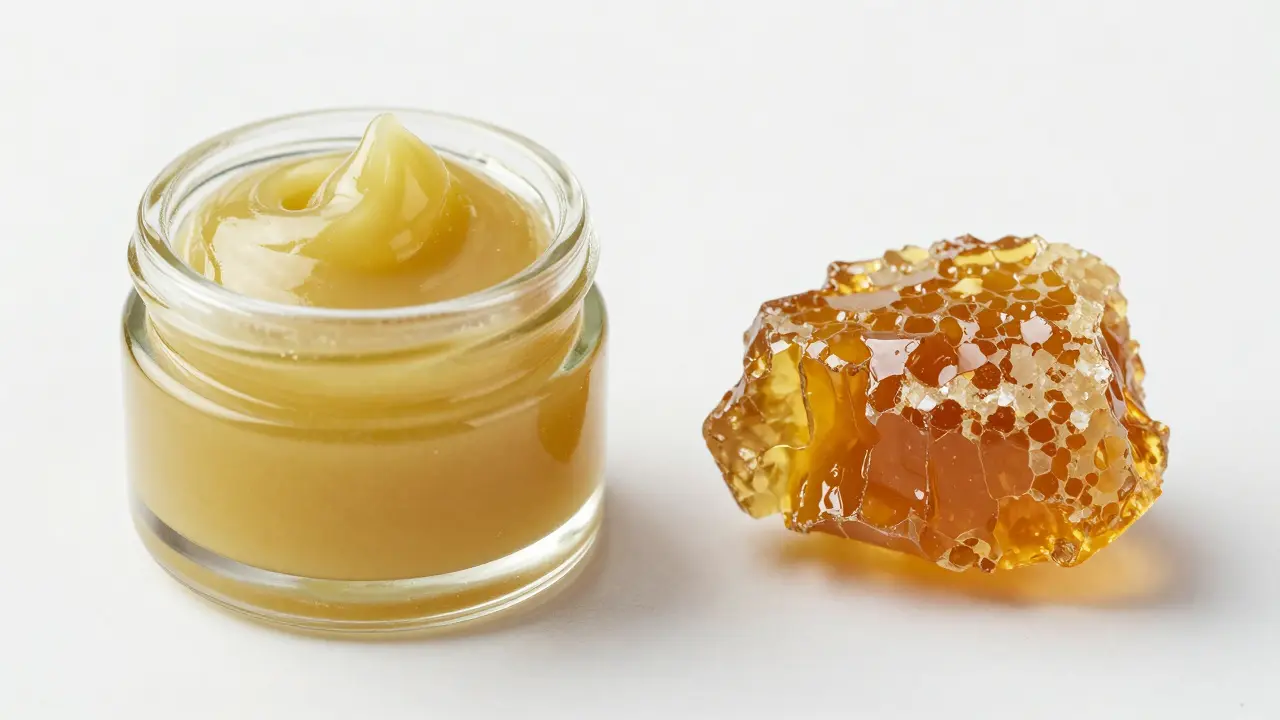 CBD vs. Vosk: Rozdíl v konzistenci, extrakci a použití