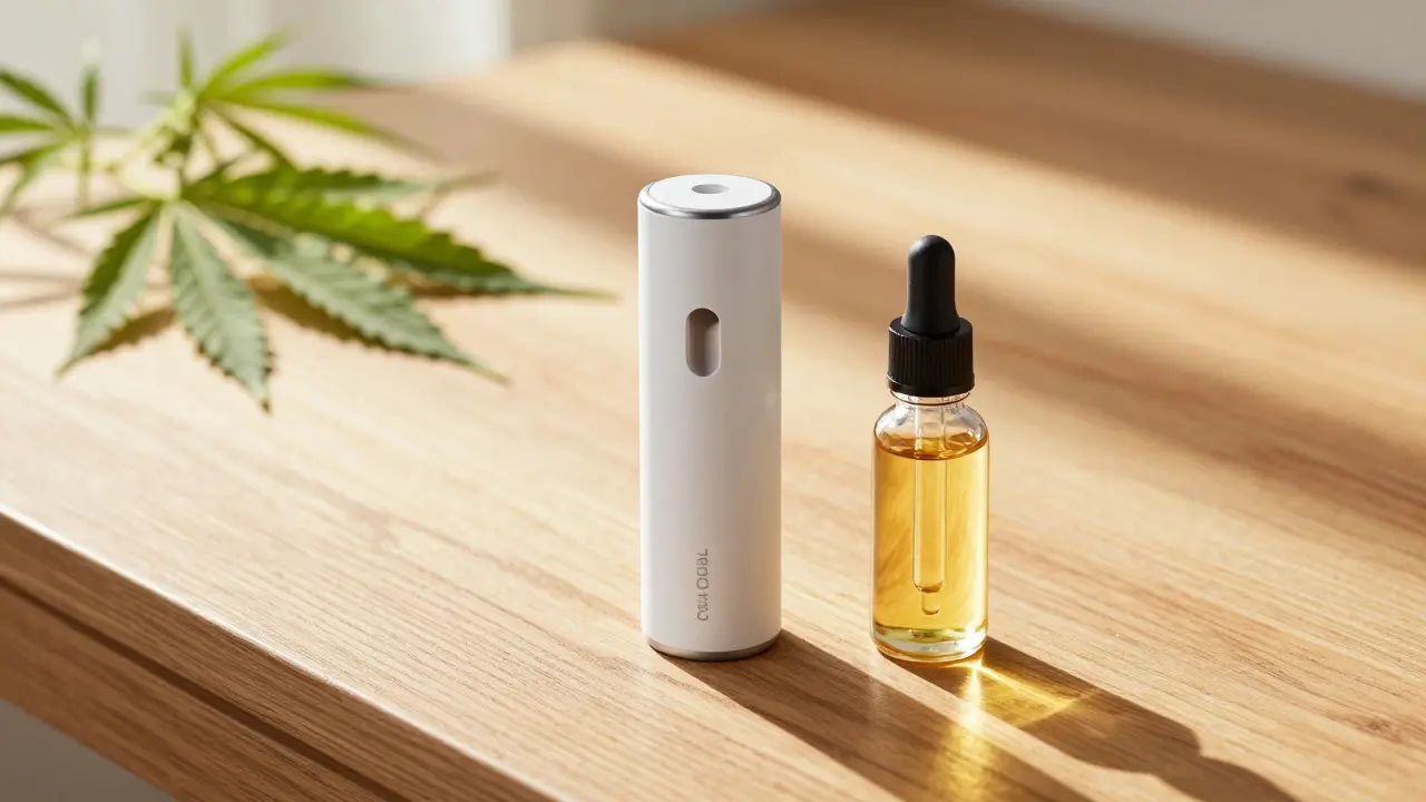 Vaporizér a CBD olej jako bezkouřová alternativa
