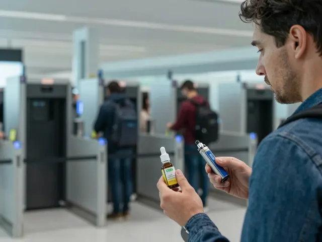 CBD kartuše a TSA: Co si můžete vzít do letadla v roce 2026?